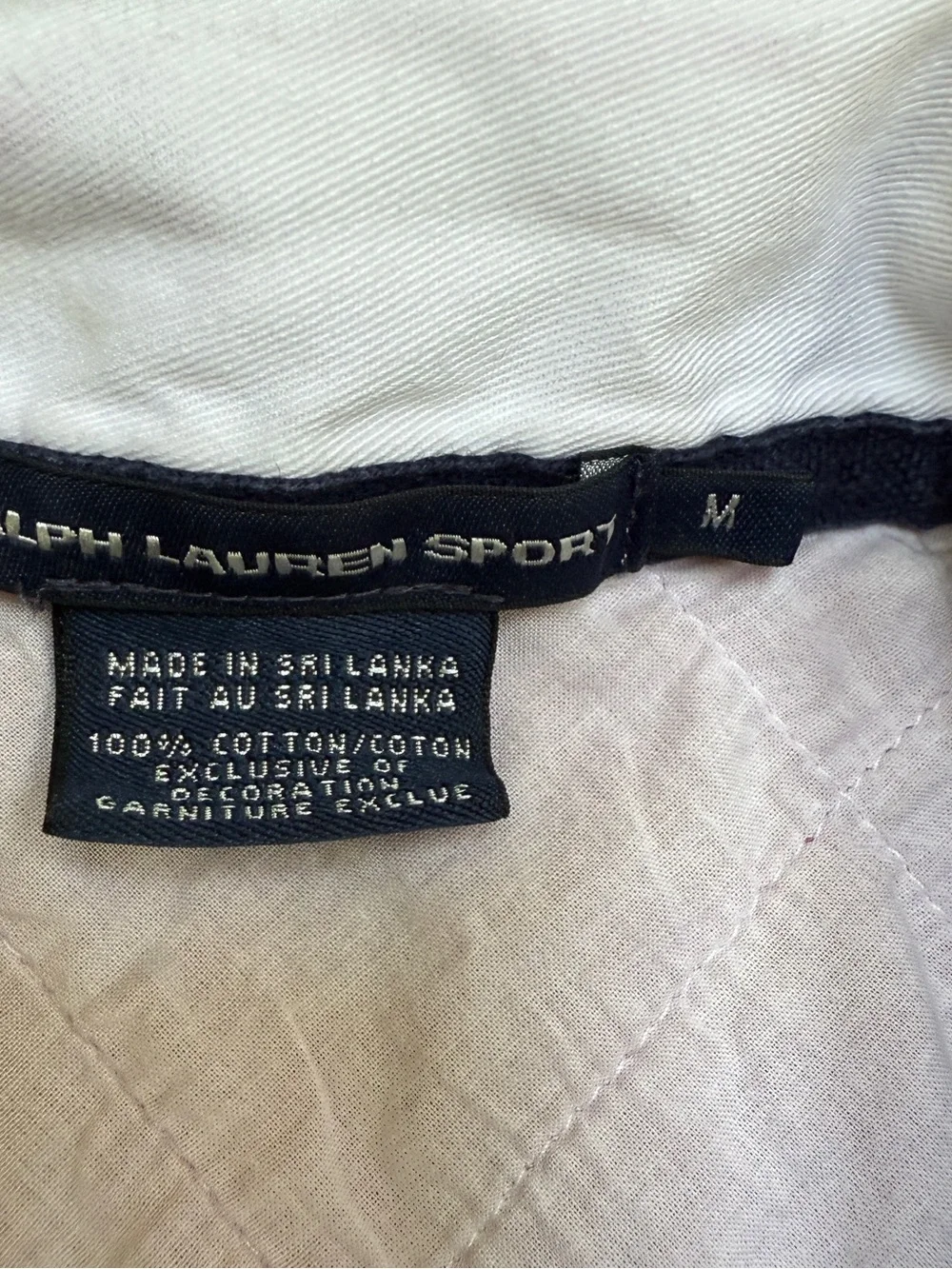 Ralph Lauren Sport Striped Rugby Shirt in White & Berry